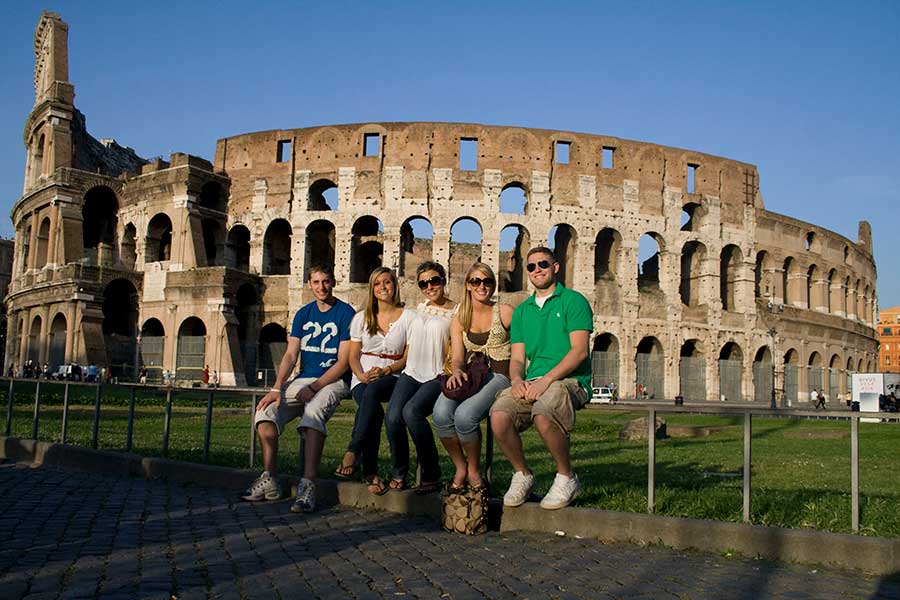 Students in Italy