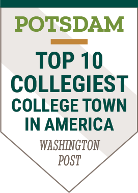 Potsdam is in the Top 10 Collegiest College Town in America by the Washington Post