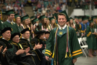 Clarkson University Senior Miles Compani Receives Levinus Clarkson Award